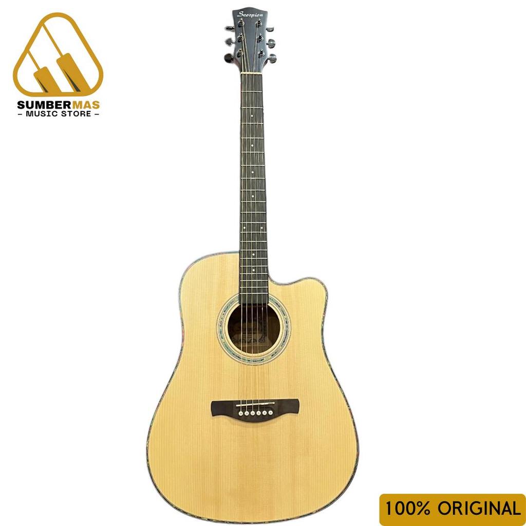 Scorpion SA200CD Acoustic Guitar - Gitar Akustik SA 200 CD Original Asli