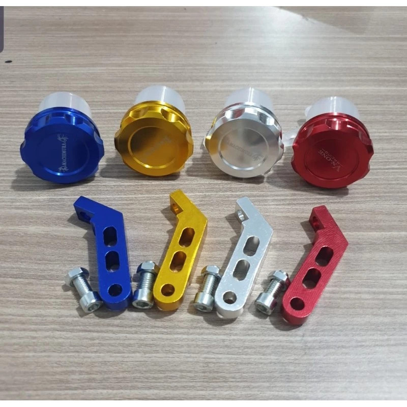 Botol Tabung Tutup Minyak Rem Depan Belakang Mini Variasi Universal Tempat Oli Rem Tabung Oli Master