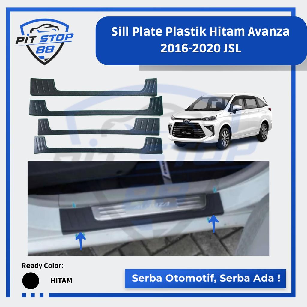Sill Plate Plastik Hitam Avanza 2016-2020 JSL