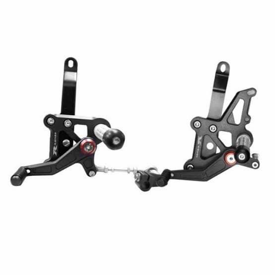 underbone rapido mx king black footstep / Footrest racing