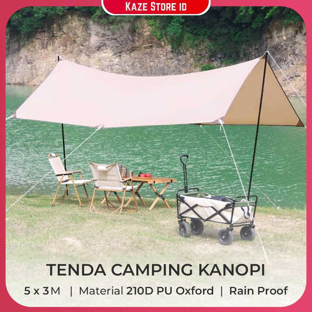 Buizel Flysheet Terpal Tenda Camping Waterproof Anti UV - B3