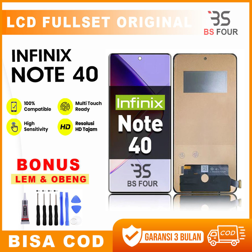 LCD Infinix Note 40 Original Fullset Touchscreen ORI