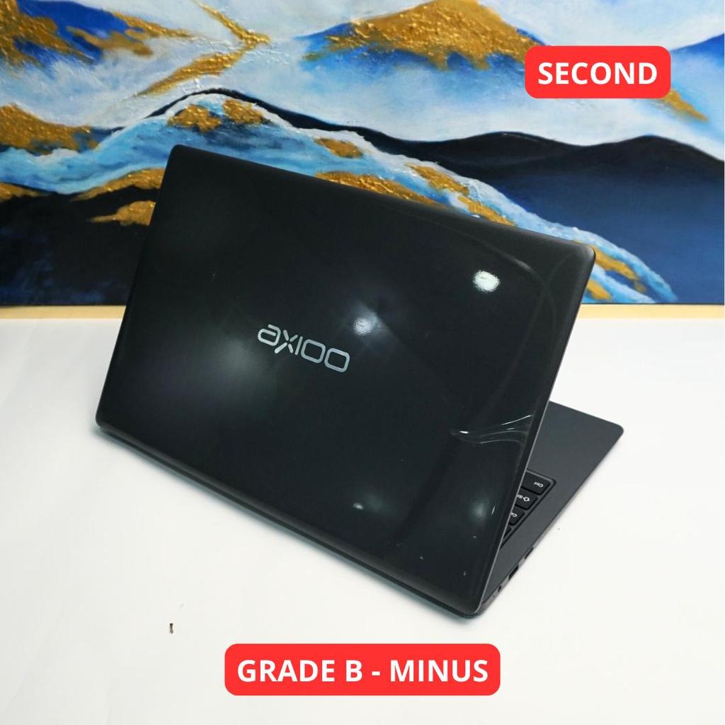 AXIOO MYBOOK-14E CELERON N4020 4 GB (14") GRADE B - MINUS LAPTOP SECOND ORIGINAL SINAR MUTIARA CELL