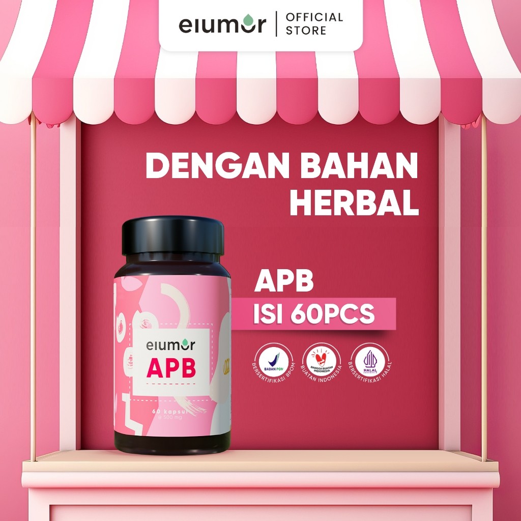 Elumor APB Isi 60pcs per 1 Botol | Suplemen Diet