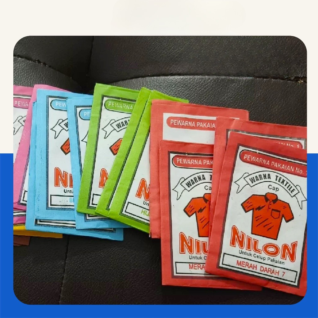 Wantex Pewarna Baju Pudar Permanen | Bubuk Warna Tekstil Kaos Jeans Jaket