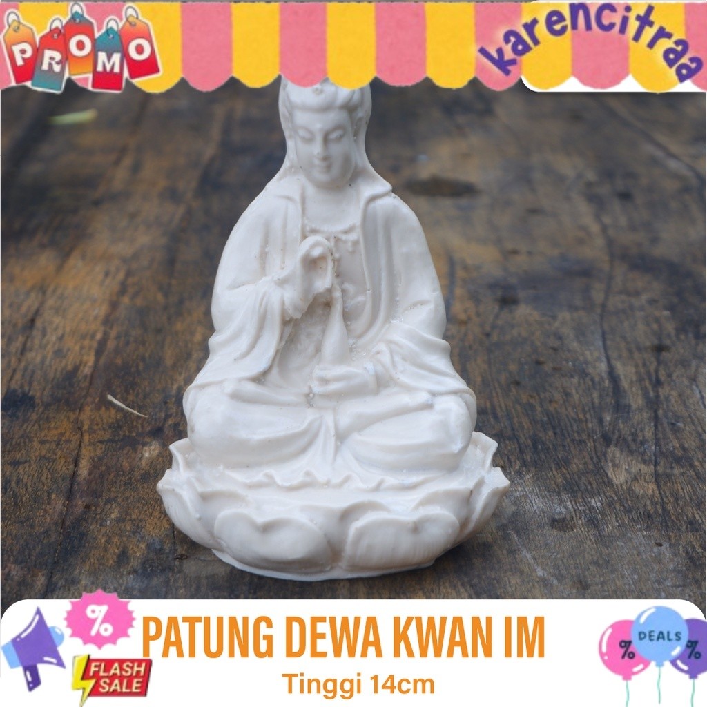 Patung Dewi Guan yin mini - Patung Kwan Im Dewi Guan Yin Patung Dewa Dewi Patung Buddha Patung Budha