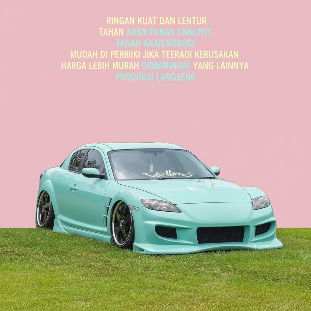cicilan 0% bodykit mazda rx8 body kit mazda rx 8 bodikit mazda rx-8