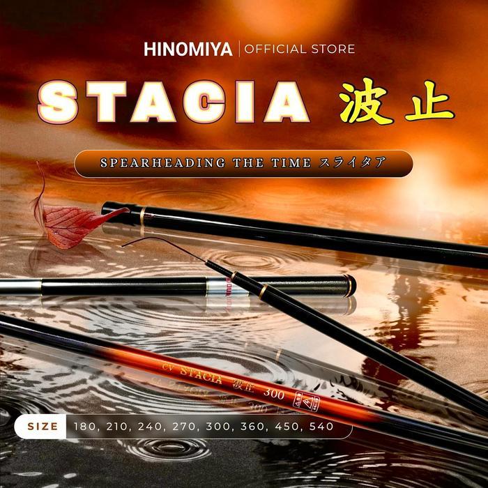 PROMO  Joran Tegek Hinomiya Stacia 180 s/d 540 | Joran Tegek | Carbon - 180