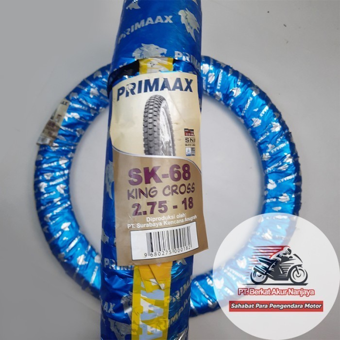 Ban motor Primaax Trail  SK68 275-18 tubetype