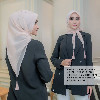 Kerudung segi empat Paris Payet Tabur Swarovski/Hijab Segi Empat Paris Jadul Swarovski