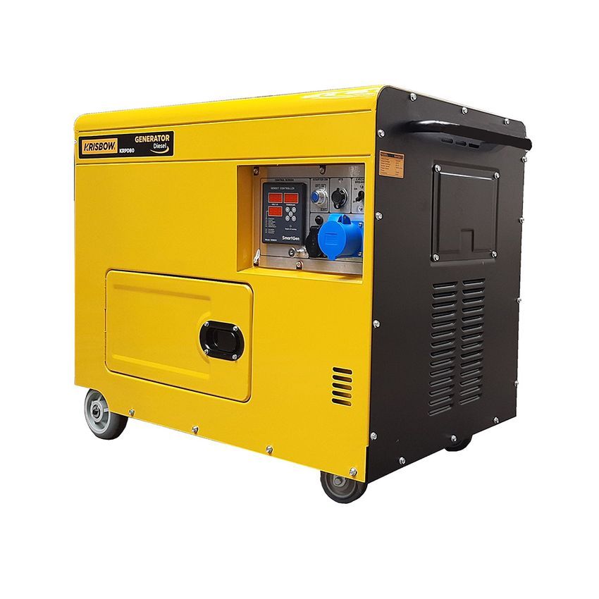 Krisbow Generator Diesel D8000w 1ph Silent Krpd80