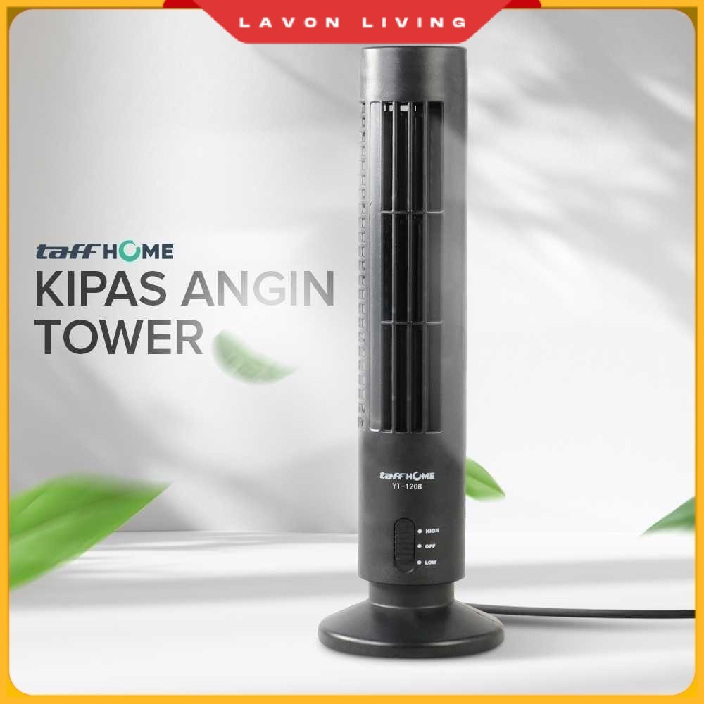 Kipas Angin USB Tower Leafless Ultra Quite - YK-1208