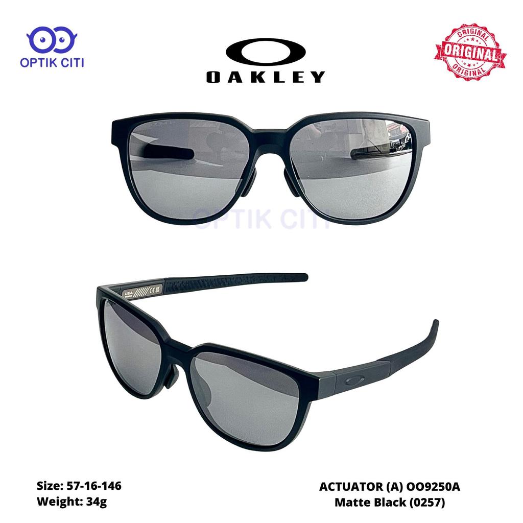 Kacamata Hitam Pria Sunglass Polarized Original Oakley Actuator A OO 9250 A - Matte Black