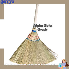 SAPU LANTAI / SAPU ANYAM IJUKI / SAPU TRADISIONAL / SAPU IJUK SEAR PADI MURAH GRY