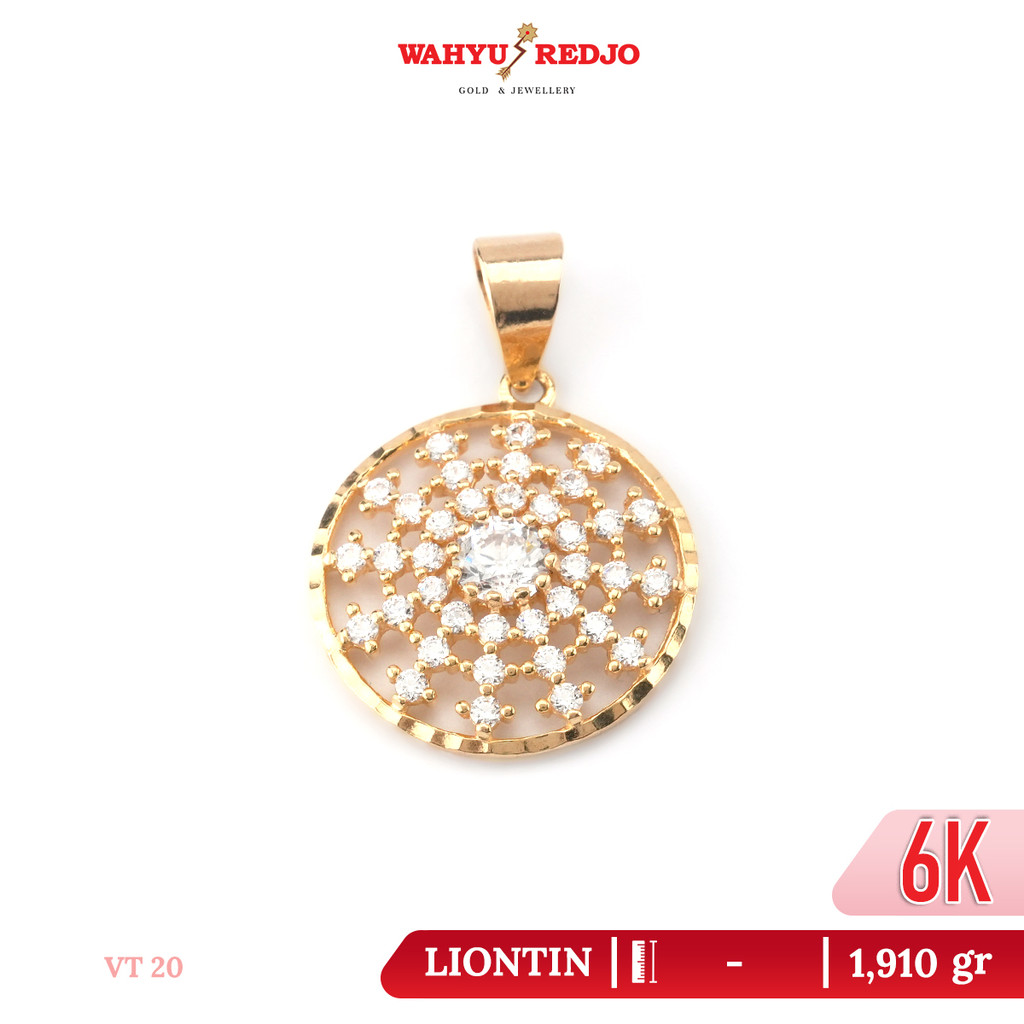 Liontin Emas Kadar 6K Wahyu Redjo LT-6K-30175395