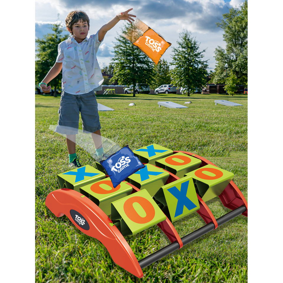 Nine-square grid sandbag throwing game set toy 3×3 sandbag bean bag throwing competition game toy