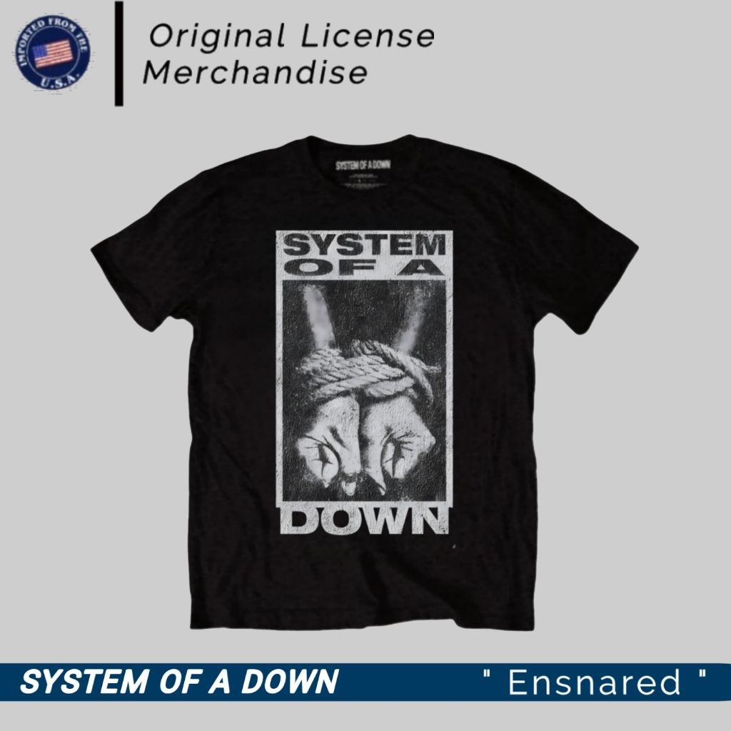 COD System Of A Down Kaos T shirt Band Music Metal Rock Punk Rock Hard Core original official Licens
