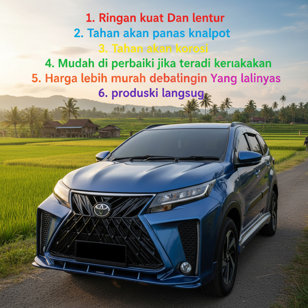 cicilan 0% bodykit terios bodykit rush 2018-2025