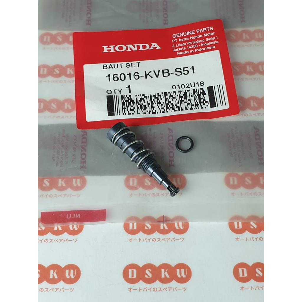 Screw Baut Stelan Gas BEAT FI | SPACY FI | VARIO 125 FI AHM 16016-KVB-S51