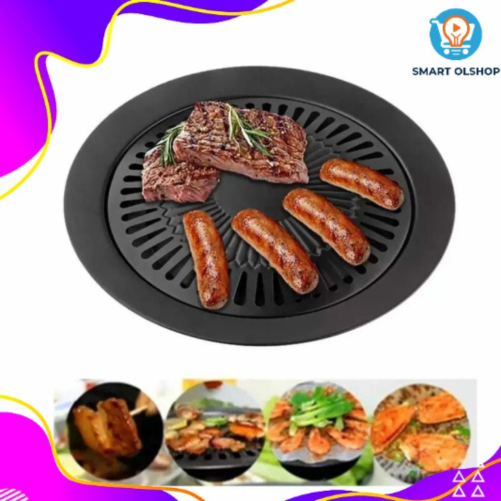 [BEST SELLER] Ultra Grill Pan 32cm TD Panggangan BBQ Murah Berkualitas