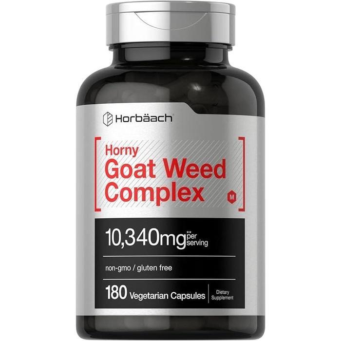Horbaach Horny Goat Weed Complex 10,340 mg 180 Capsules