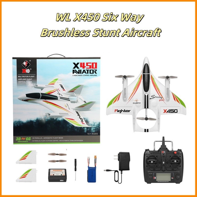 Wltoys Xk X450 Rc Airplane Spare Parts Wing Battery Cover Case Motor Engine Servo Esc Led Blade Prop
