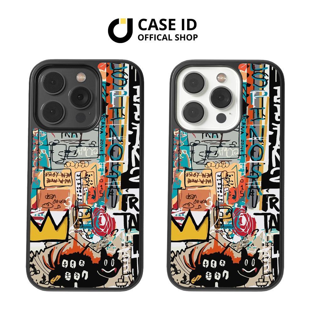 CASE ID Casing Abstract Style Basquiat Untuk Iphone 17 16 15 14 13 12 11 X Xs Xr 8 7 Pro Max Plus Mi