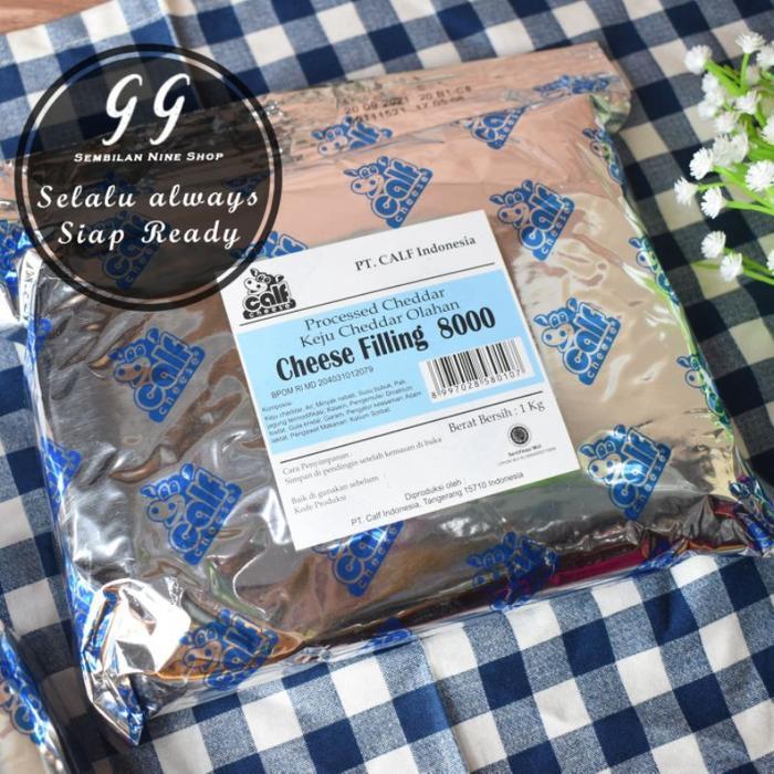 PROMO 1 Kg CALF Cheese FILLING 8000 isian keju cheddar olahan processed cheddar cheese - Spesifikasi