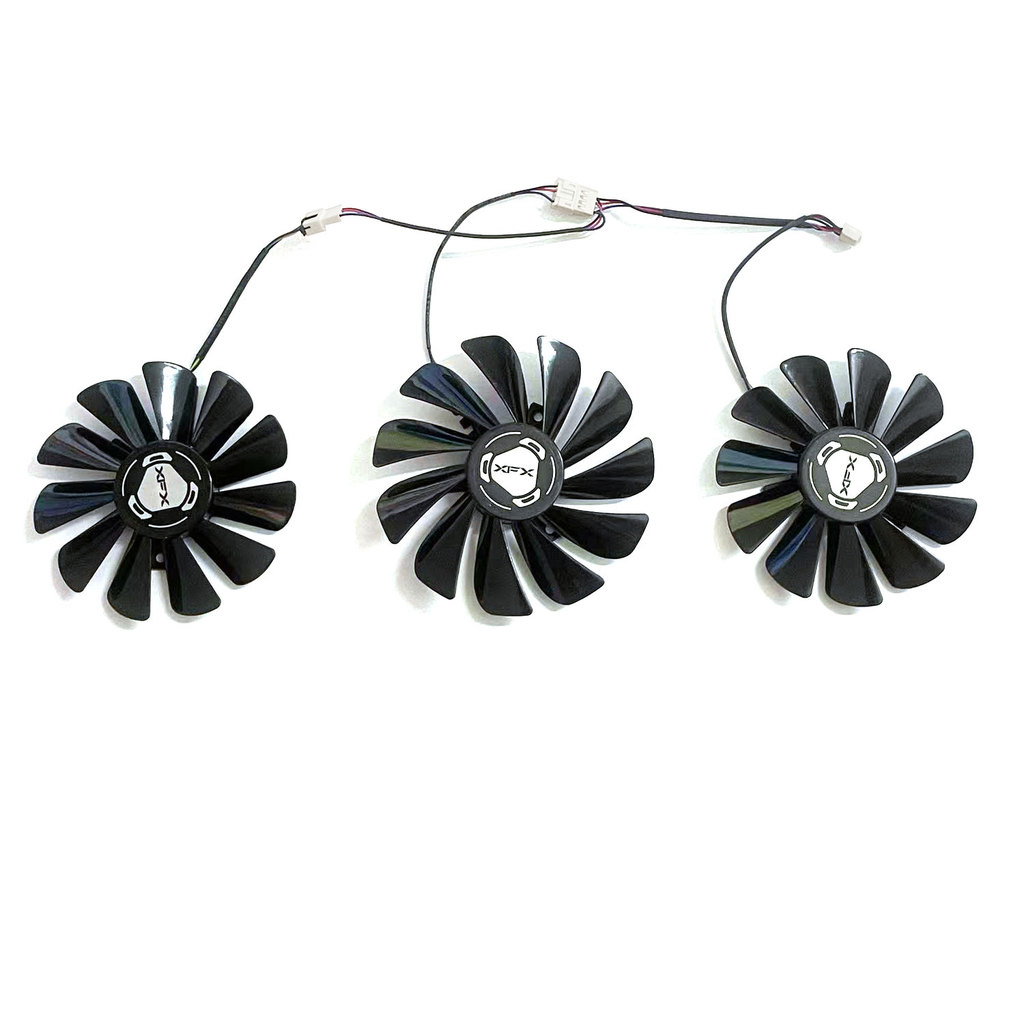 UKGF New 95MM CF1010U12S 85MM CF9015H12S 4PIN GPU Fan for XFX Radeon RX5600XT RX5700 RX5700XT Graphi