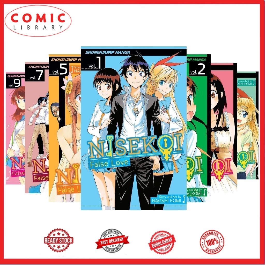 Manga Nisekoi: False Love (25 book series)
