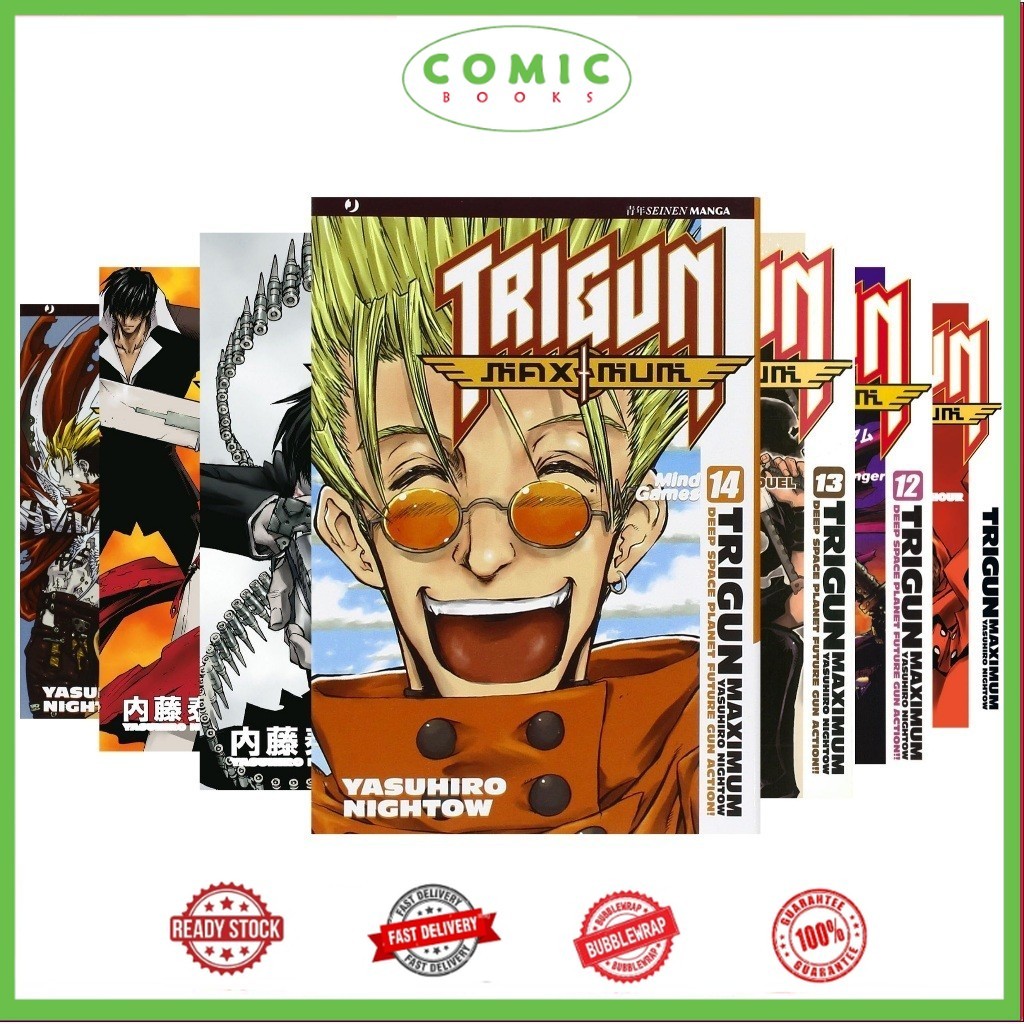 Komik Trigun Maximum (14 book series English)