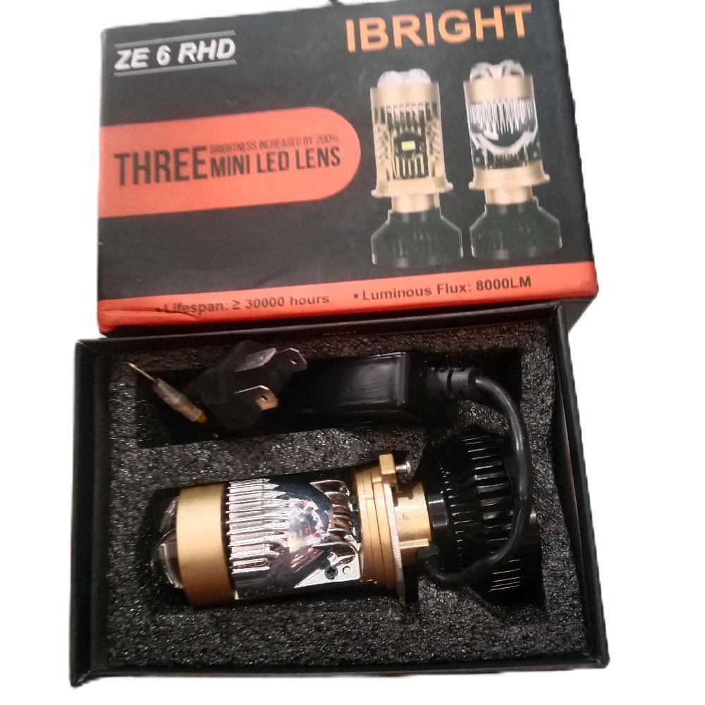 Biled h4 ibright ZE 6 RHD lampu biled h4 tinggal colok ibright ze6 rhd super terang udah kipas bilet