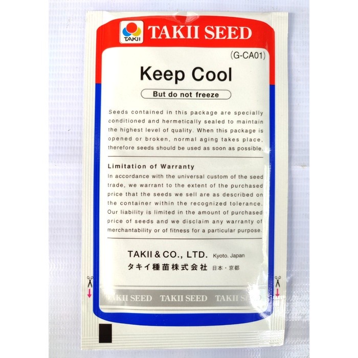 Promo_ Benih Kubis K-K CROSS (20 ML) - Bibit Hibrida KK Cros Gr Takii Seed Terlaris