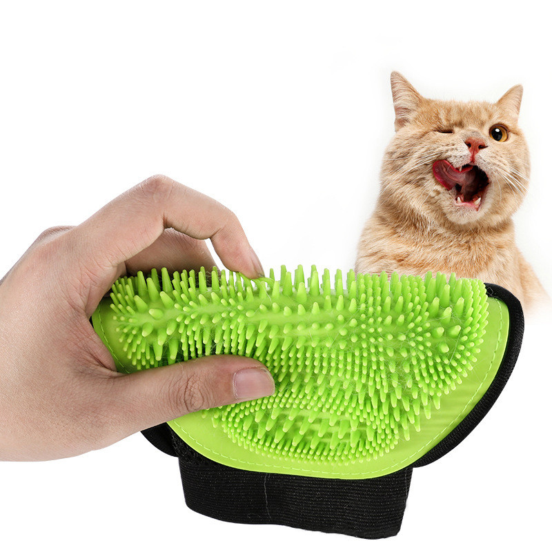 Rub cat gloves dog hair cat hair cleaner cat dog bath massage For Animal Gloves Dog Comb For Cats Ba