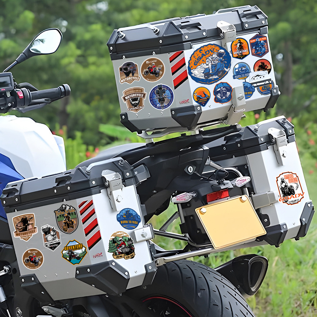 GS ADV Stickers Motorcycle Tail Box  Windshield Helmet Decal For BMW S1000 RR R1250GS R1200GS HONDA 