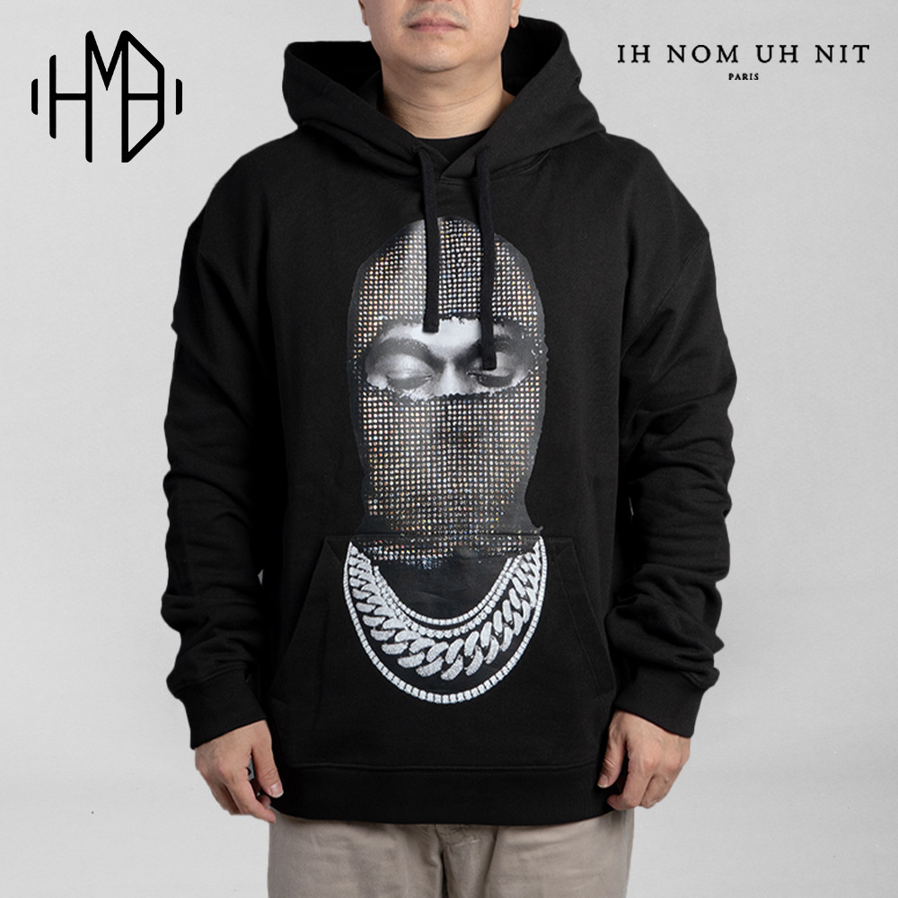 Ih Nom Uh Nit Mask Diamond Hoodie 100% Authentic