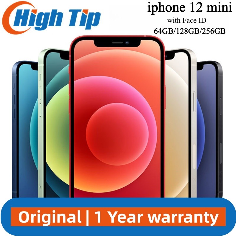 Unlocked Apple iPhone 12 mini 64GB/128GB/256GB ROM Smartphone A14 Bionic ip 4G LTE 5.4 Screen 12MP F
