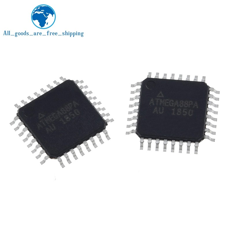 TZT 1/5pcs ATMEGA88PA-AU ATMEGA88PA ATMEGA88 for Development board