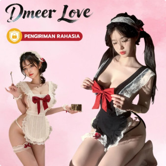 Dmeer Baju Tidur Wanita Lingerie Pengiriman Rahasia Baju Seksi Setelan Baju Tidur Setelan Pelayan