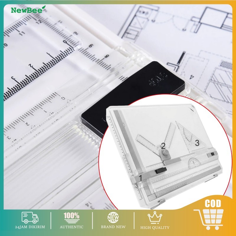 Professional Meja Gambar Arsitek A3 Peralatan Melukis Drawing Rapid A3 Meja Belajar Arsitek Teknik A