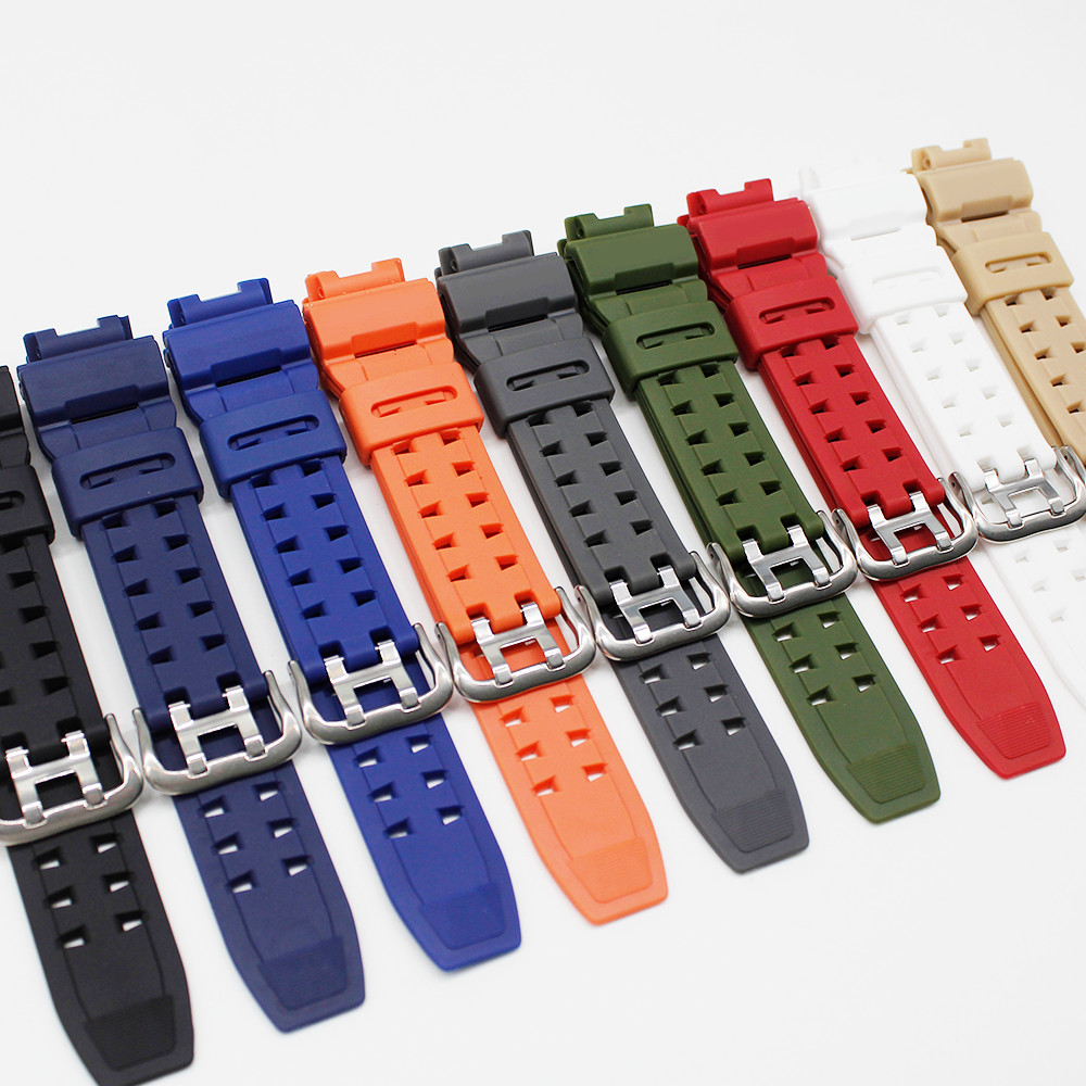 Soft Rubber watband for GW-9110 / 9125 G-9100 / 9200 Sport Wat Band Strap TPU Bracelet Wat Accessori