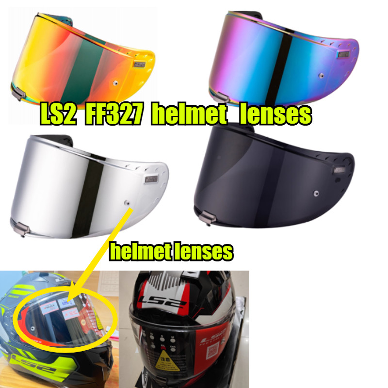 Original LS2 FF327 Helmet Lens for LS2 allenger Full Face Helmet Windshield Accessories capacete de 