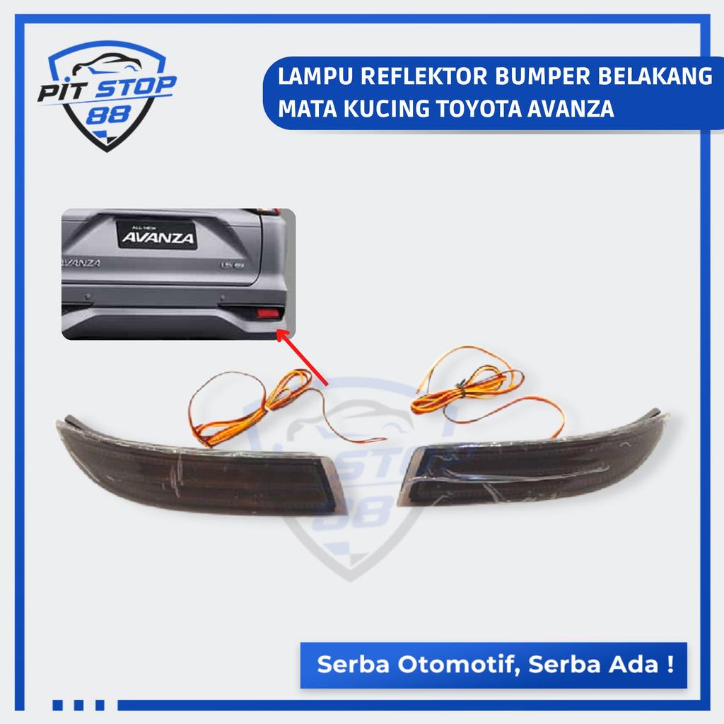 Lampu Reflektor Bumper Belakang Mata Kucing Toyota Avanza