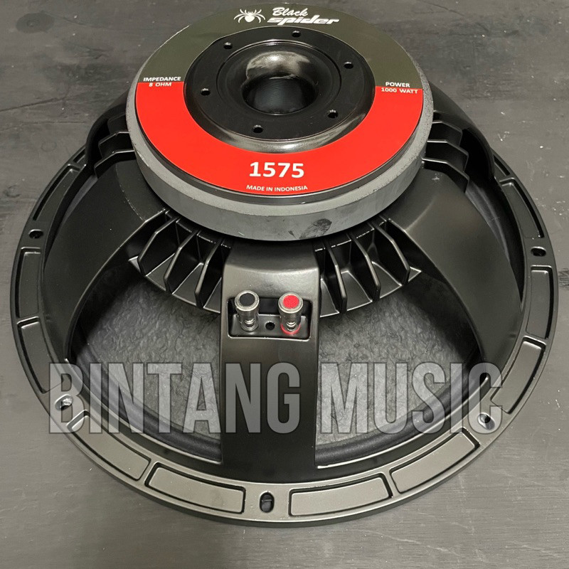 black spider 1575 speaker komponen 15 inch blackspider 1575 original