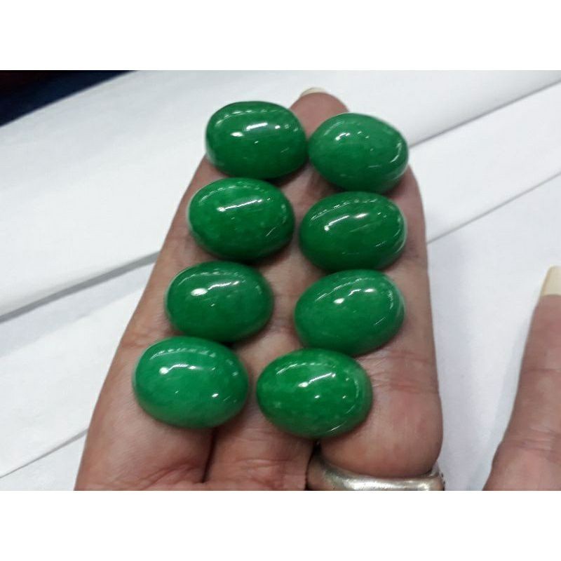 BATU CINCIN GIOK HIJAU ASLI KRISTAL