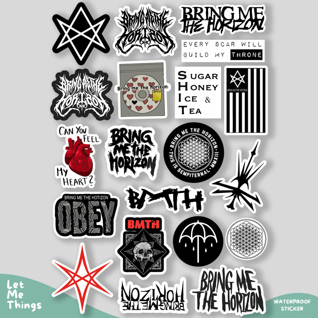 Sticker band BMTH Bring Me The Horizon