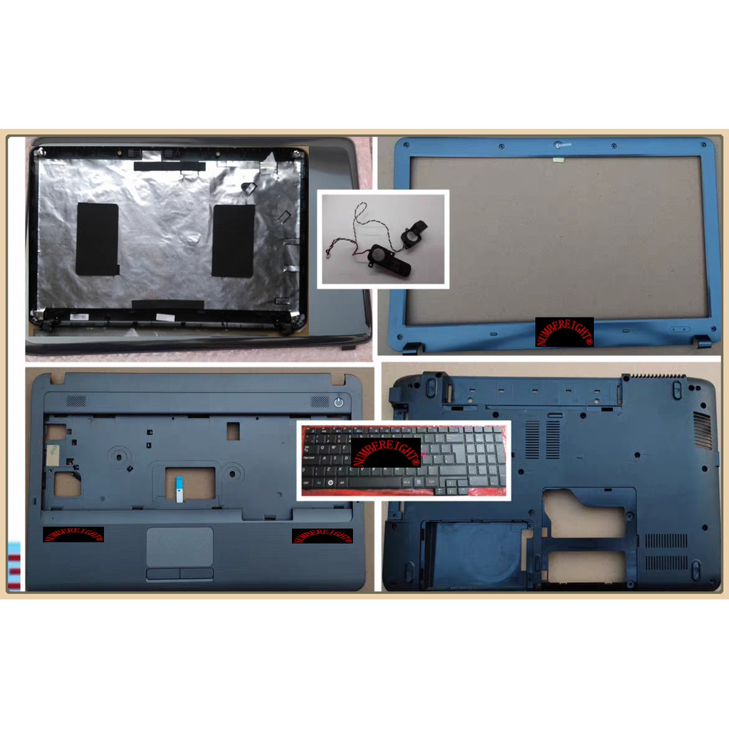 New Cover For Samsung R528 R530 R540 R523 R525 R580 RV510 RV508 Top LCD Screen BackBezelPalmrest Upp