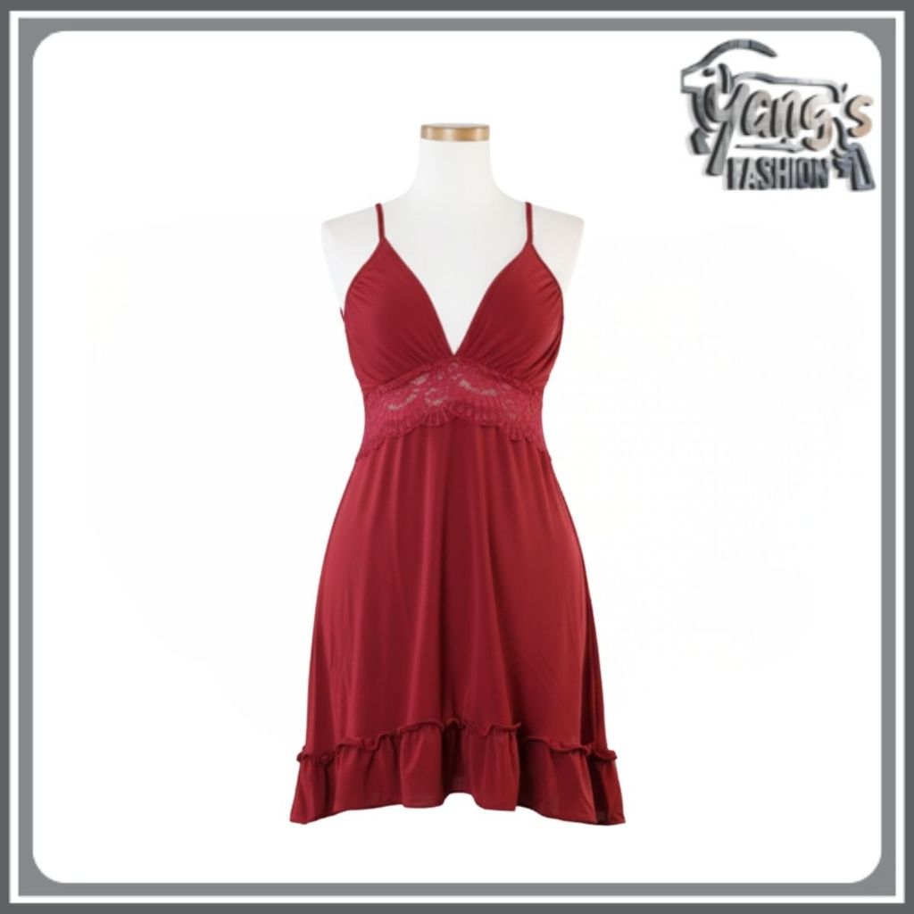 Yang's Fashion -  Baju Tidur Wanita Dewasa Lingerie Daster Kekinian Terbaru