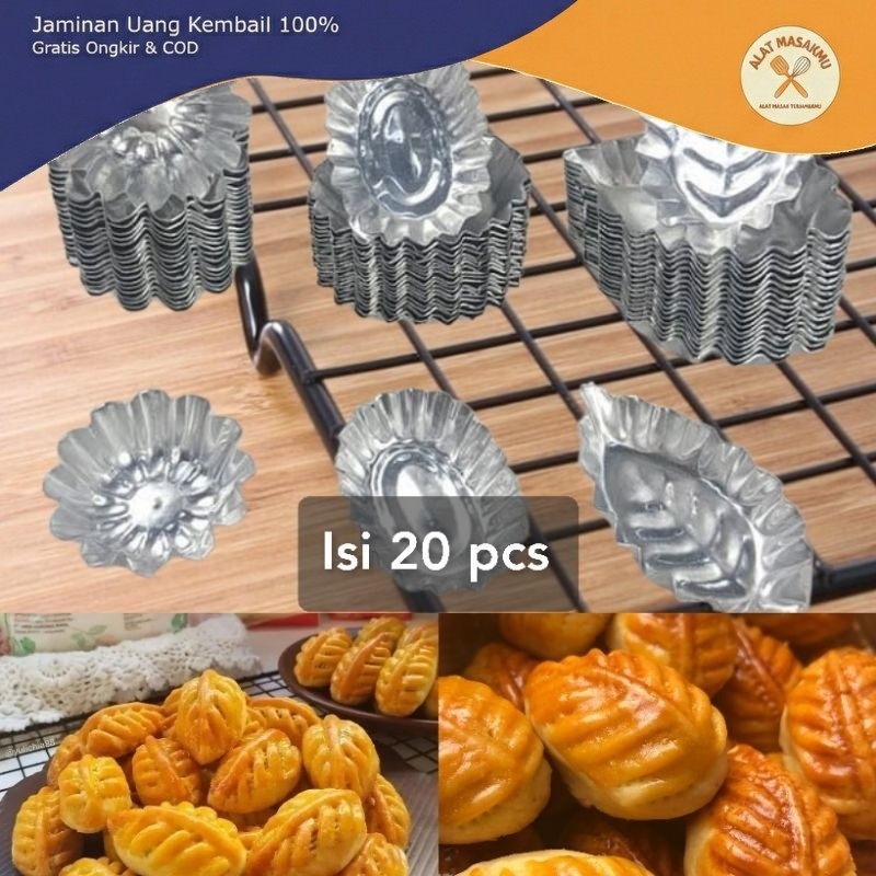 Cetakan Kue Nastar Daun Cetakan Kue Kering Nastar Bunga