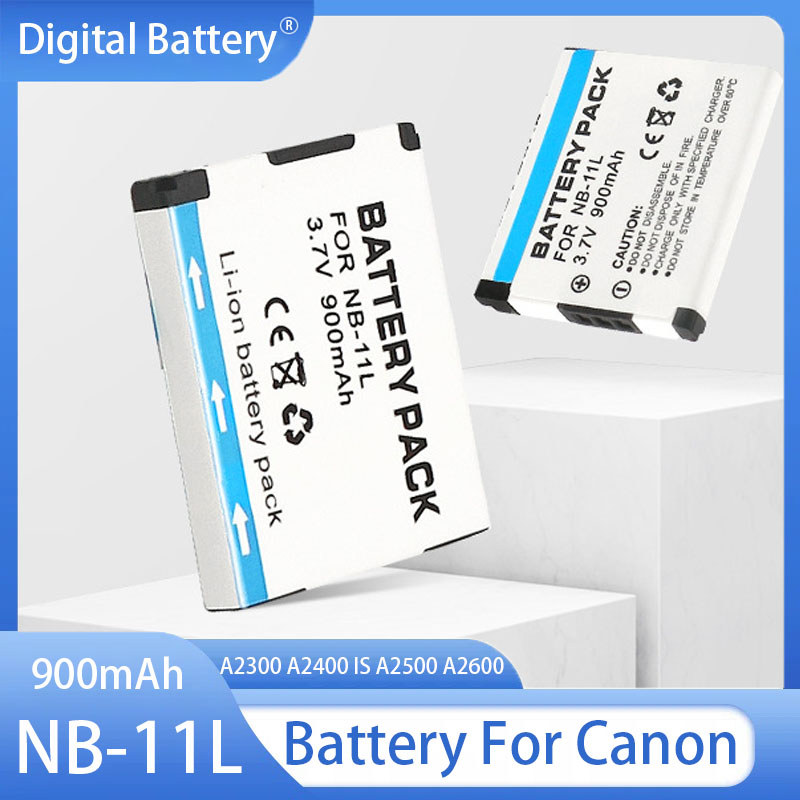 900mAh NB-11L Battery Reargeable Lithium Battery For Canon PowerShot A2300 A2400 IS A2500 A2600 A340